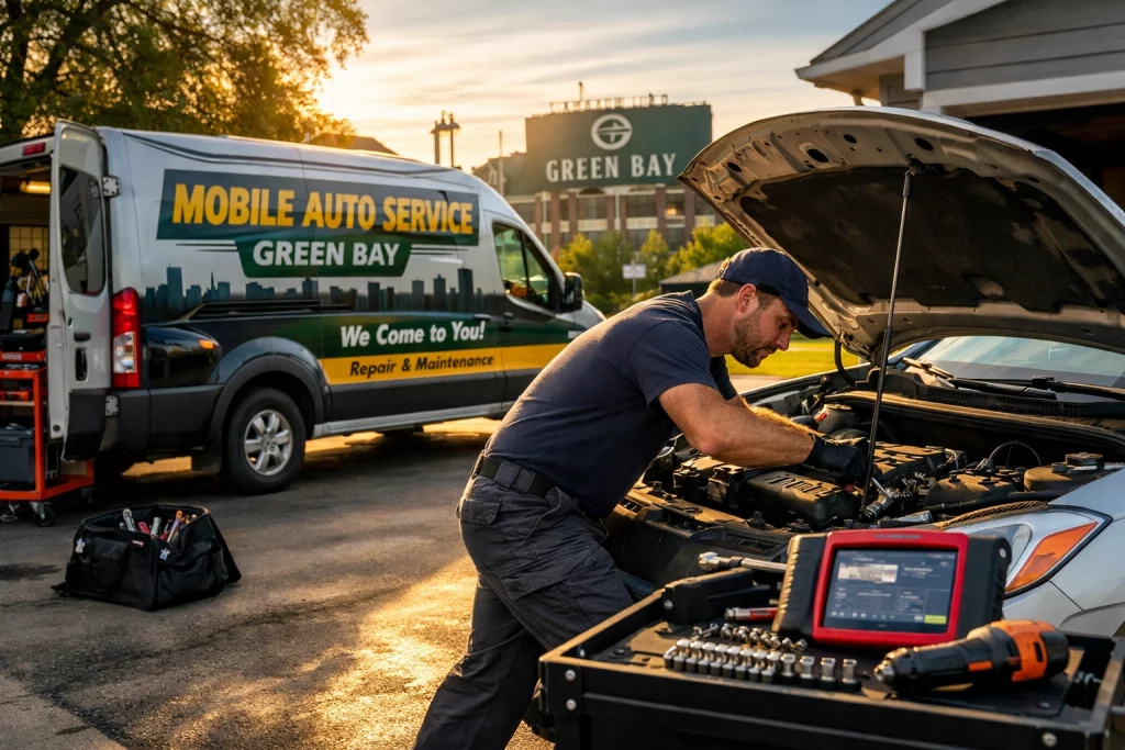 Mobile Auto Service Green Bay 101: A Beginner’s Guide to Mastering At-Home Car Maintenance